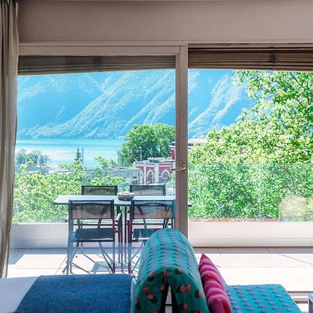 Panoramic Studio By Quokka 360 - Open Space Apartment With Terrace ルガーノ エクステリア 写真